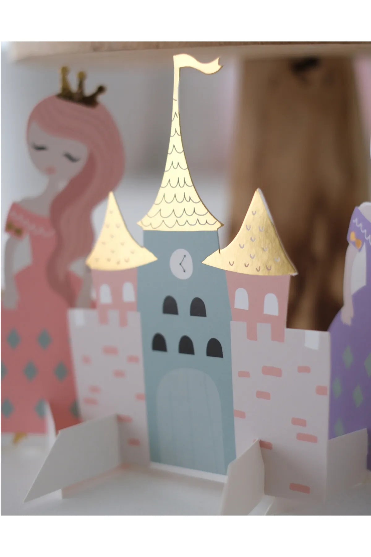 Rapunzel Prensesler Masa Üzeri Süs 5'li