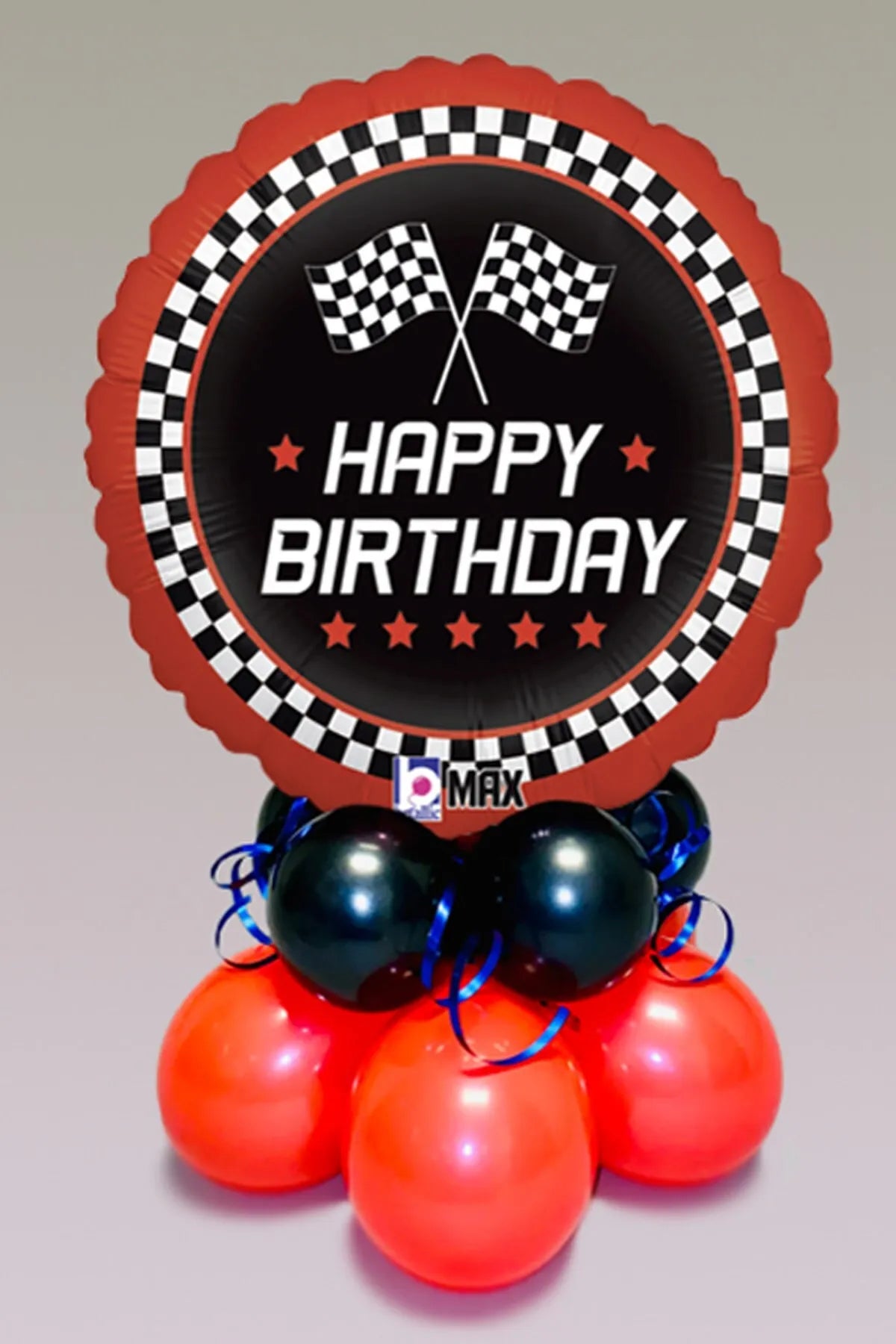 Yarış Arabaları Temalı Oval Folyo Balon 40 Cm