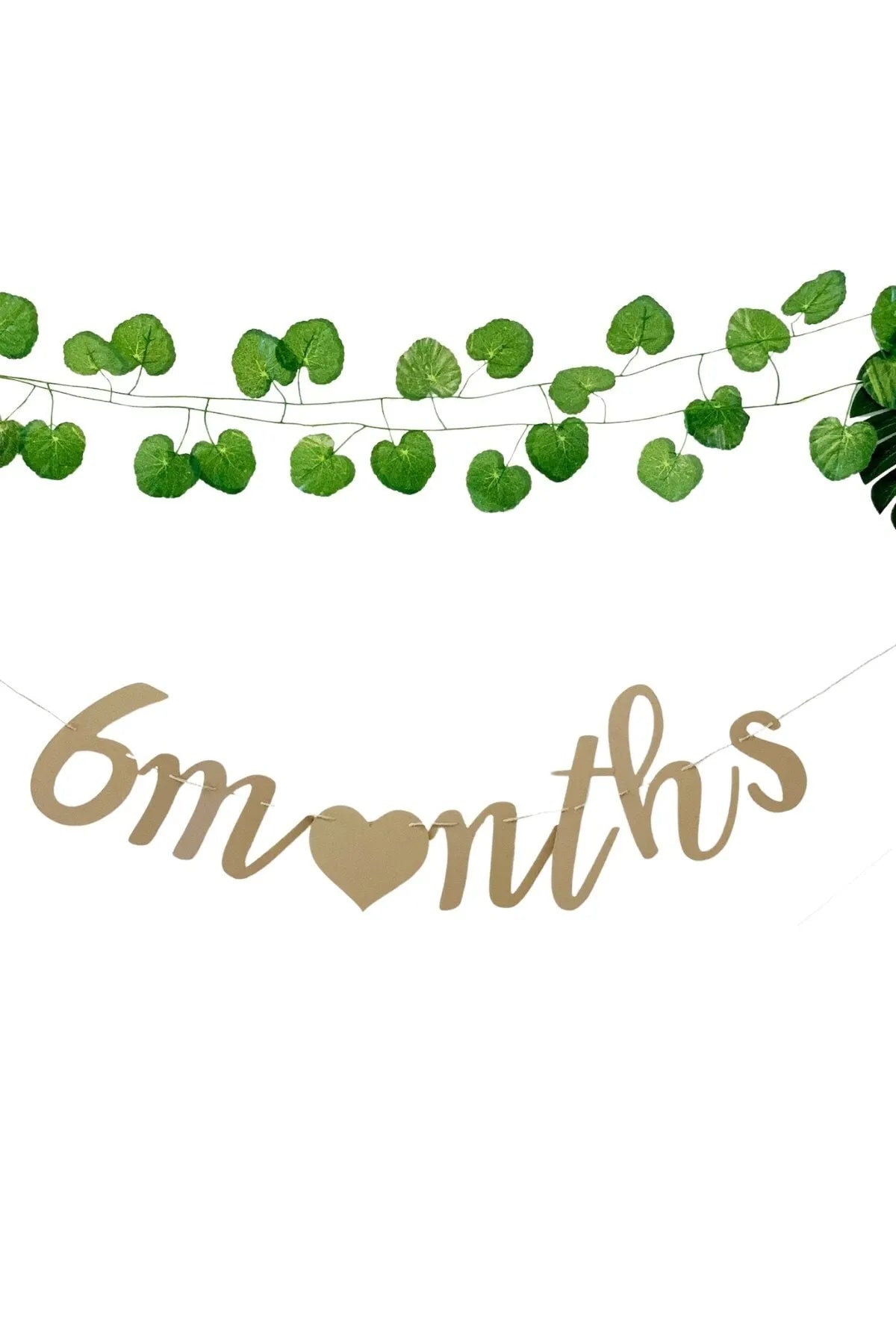 Yarımyaş 6 months Kraft Karton Duvar Yazısı