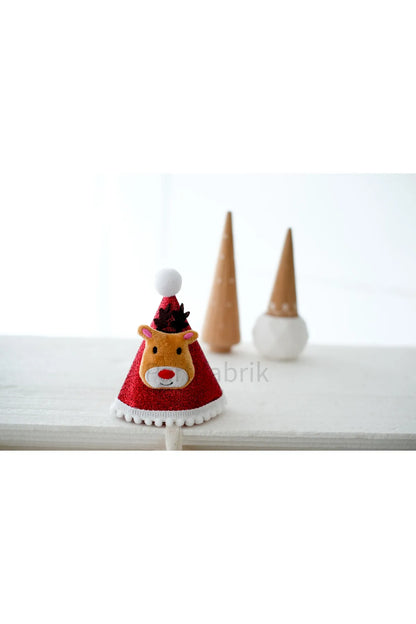 Yılbaşı Mini Çocuk Geyik Şapka