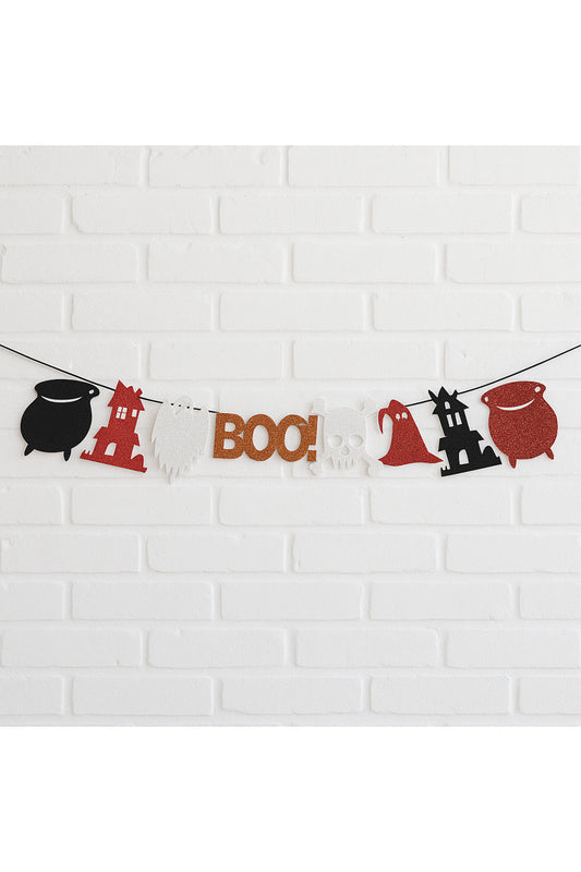 Cadılar Bayramı Boo Karışık Figür Duvar Süsü