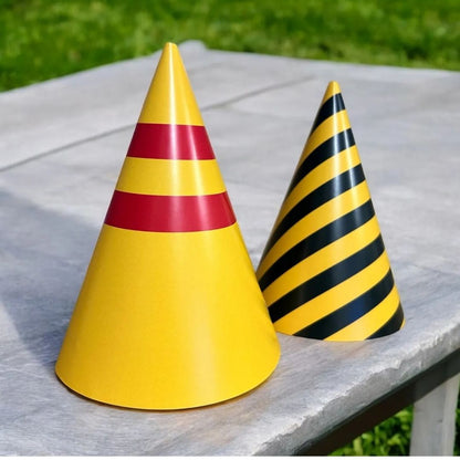 İnşaat iş makinaları Temalı Karton Parti Şapka 3 Adet