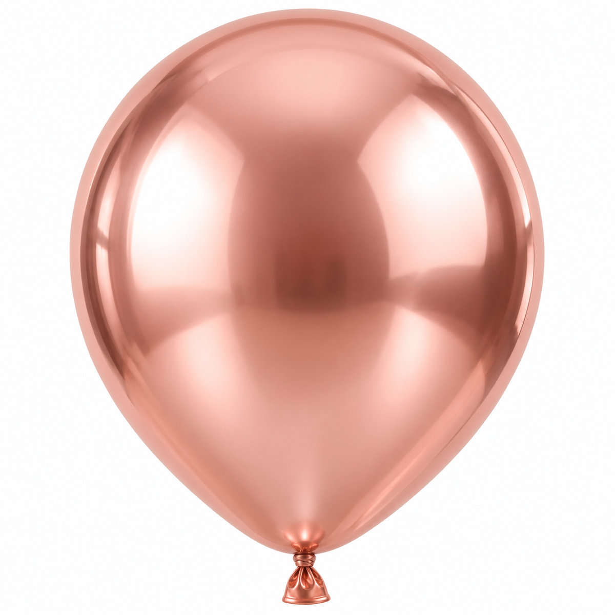 12 İnç Metalik Rose Gold Balon