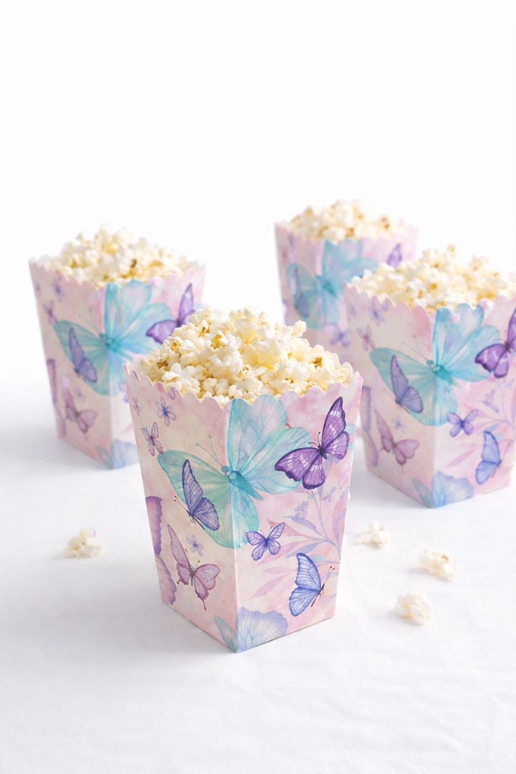 Kelebek Temalı Mısır Kutusu 8 li