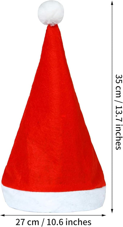 Yılbaşı Noel Baba Şapkası - Çocuk Boy - 1. Kalite Noel Baba Şapkası