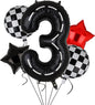 Yarış Temalı Yaş Balonlu Set 5 Parça