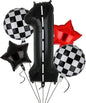 Yarış Temalı Yaş Balonlu Set 5 Parça