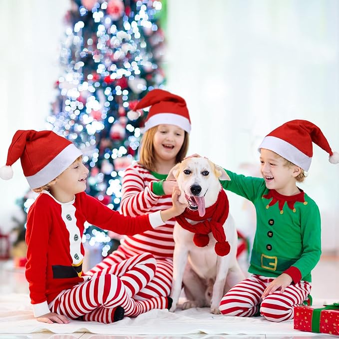 Yılbaşı Noel Baba Şapkası - Çocuk Boy - 1. Kalite Noel Baba Şapkası