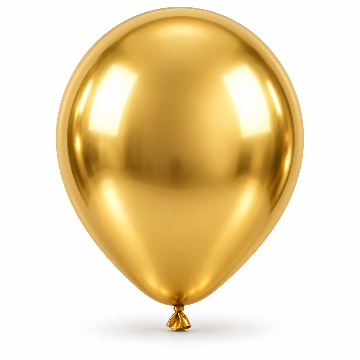 12 İnç Metalik Gold Balon
