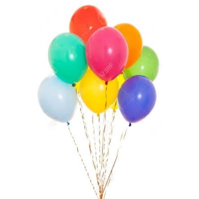 Rengarenk Lateks Balon Taşıtlar Tema 10 Adet