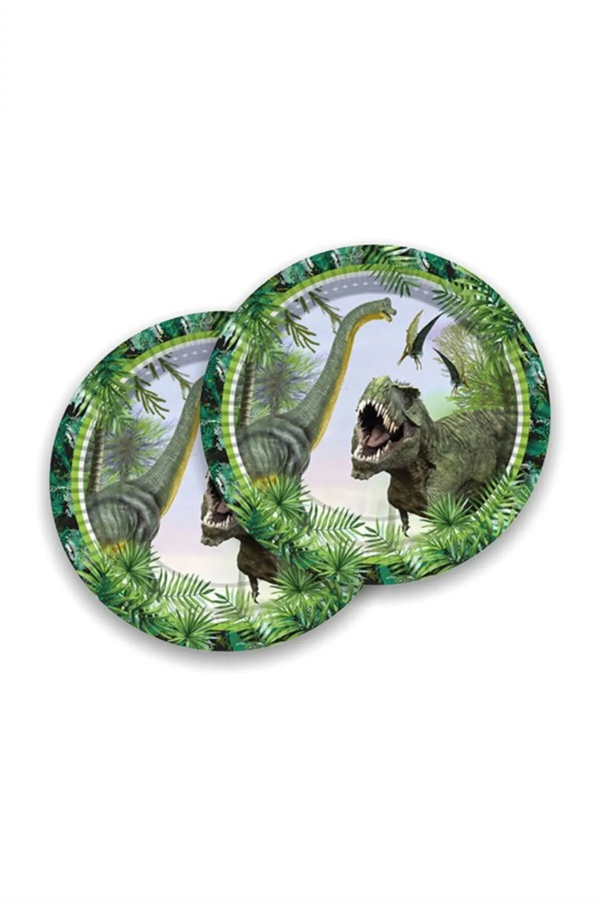 Jurrasic Dinozor Tabak Bardak Set 8 Li