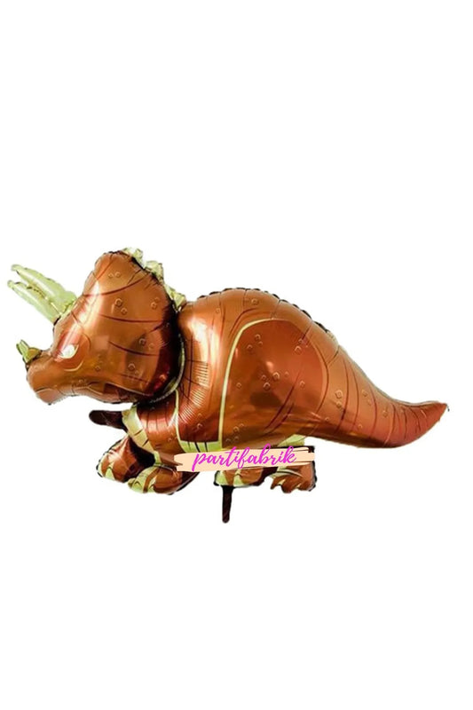 Jurassic Kahverengi Dinozor Folyo Balon 60x110 Cm