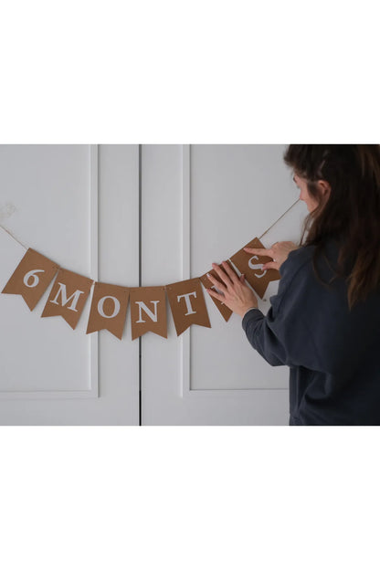 6months Kraft Kırlangıç Yazı süsü